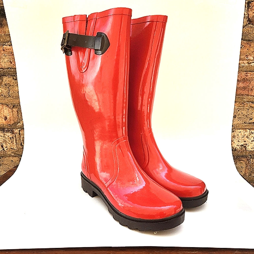 Kate Spade Vintage '06 Ruby Rain Boots - Picture 1 of 7